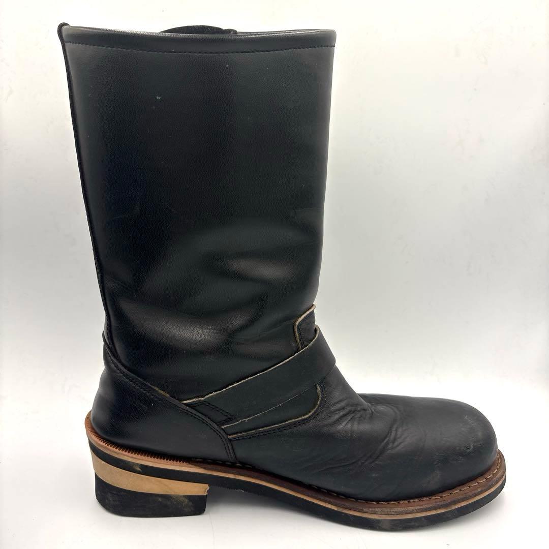 ゴッドアンドブレス エンジニアブーツ【27.5cm】ブラック スチールトゥ