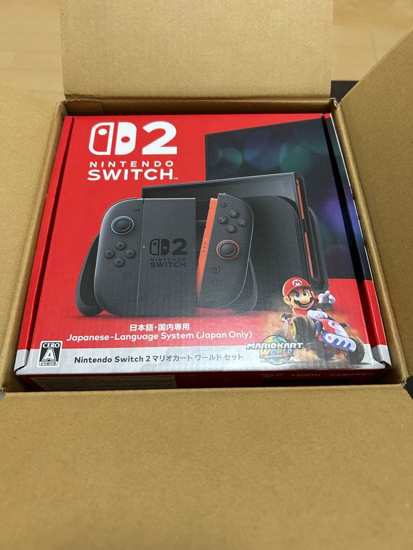 NintendoSwitch2（日本語・国内専用） マリオカートワールド同梱版 Amazon.co.jp: Nintendo Switch 2(日本語・国内専用) マリオカート