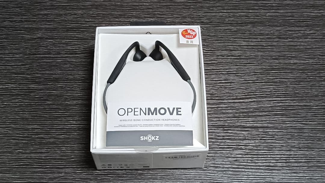 SHOKZ OPENMOVE 骨伝導イヤホン ブラック OpenMove お手頃価格の骨伝導 イヤホン - Shokz (ショックス) 日本