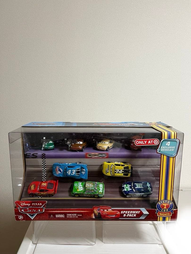 カーズミニカー、マテル、スピードウェイ（9台） カーズ3 / クロスロード マテル 1:55 ダイキャスト ミニカー 11パック