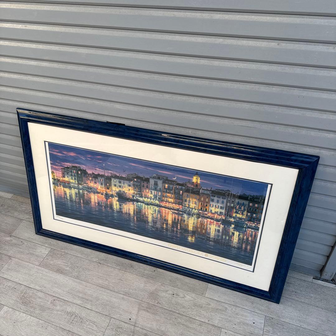 笹倉鉄平「サントロペ」 シルクスクリーン ミクスドメディア - メルカリ