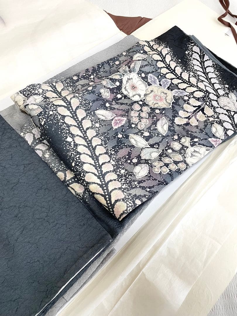 裄長トールサイズ】幻想的な 辻が花 訪問着◇正絹 染め分け - メルカリ