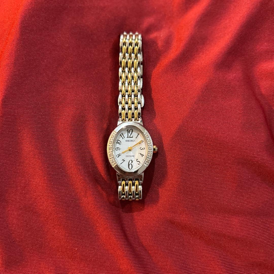 SEIKO EXCELINE ソーラー チタン SWCQ051 DOLCE ＆ EXCELINE セイコー ドルチェ＆エクセリーヌ エクセリーヌ