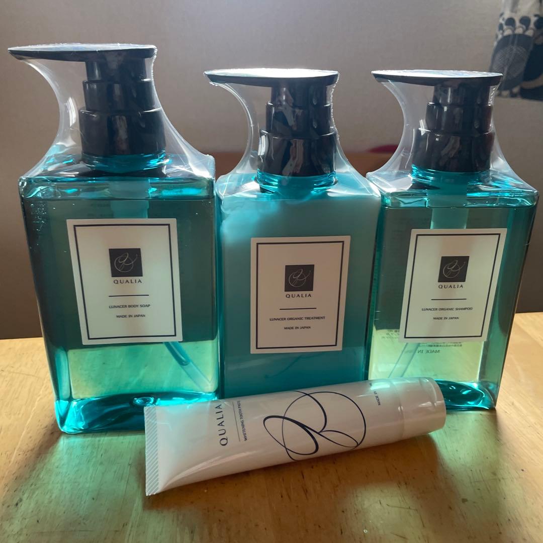 【新品未使用】オーガニック シャンプー＋トリートメント、ボディーソープ、歯磨き粉 ザ パブリック オーガニック スーパーシャイニー SM シャンプー / THE