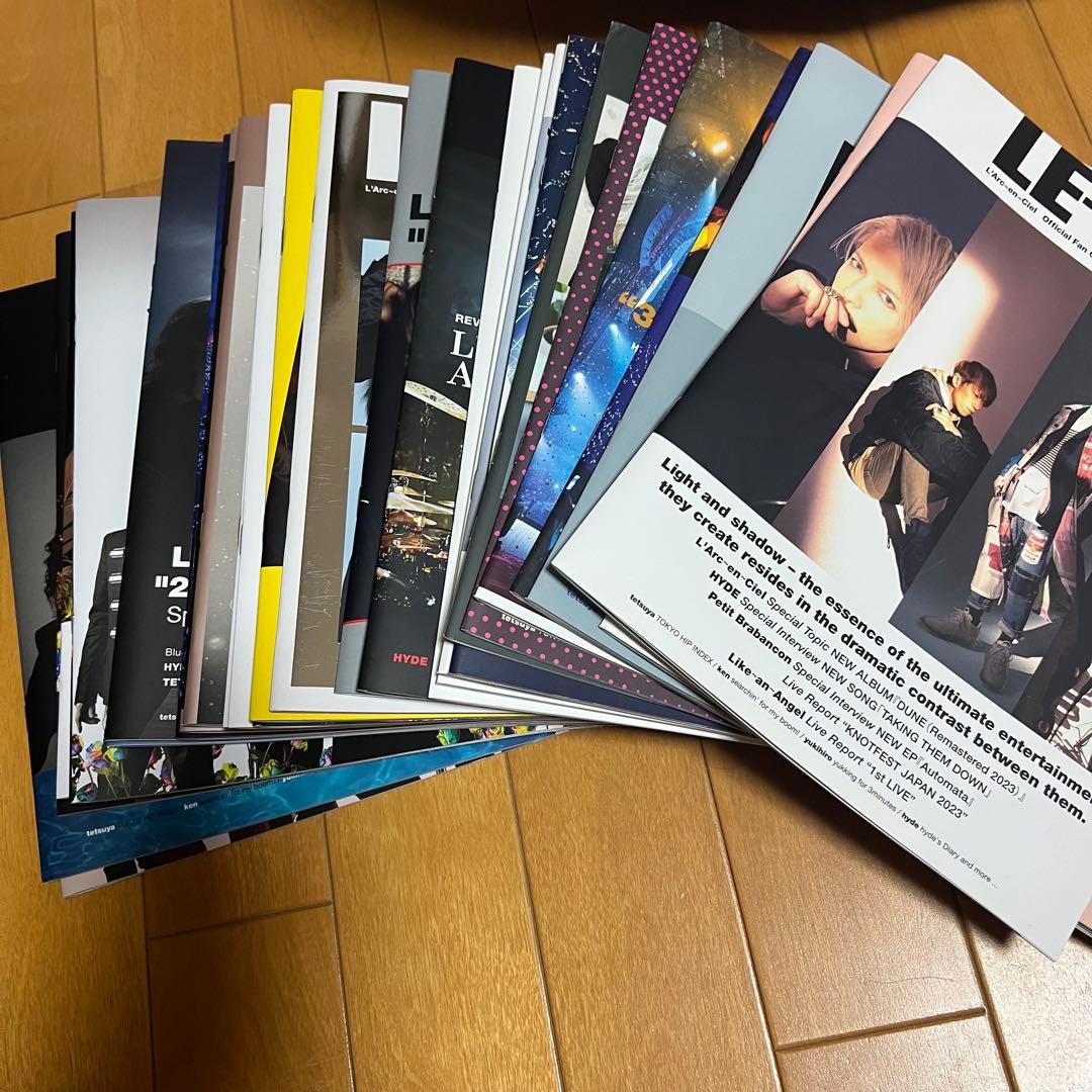 ラルクCD・DVD・グッズ・会報セット（vol.83〜116） - メルカリ