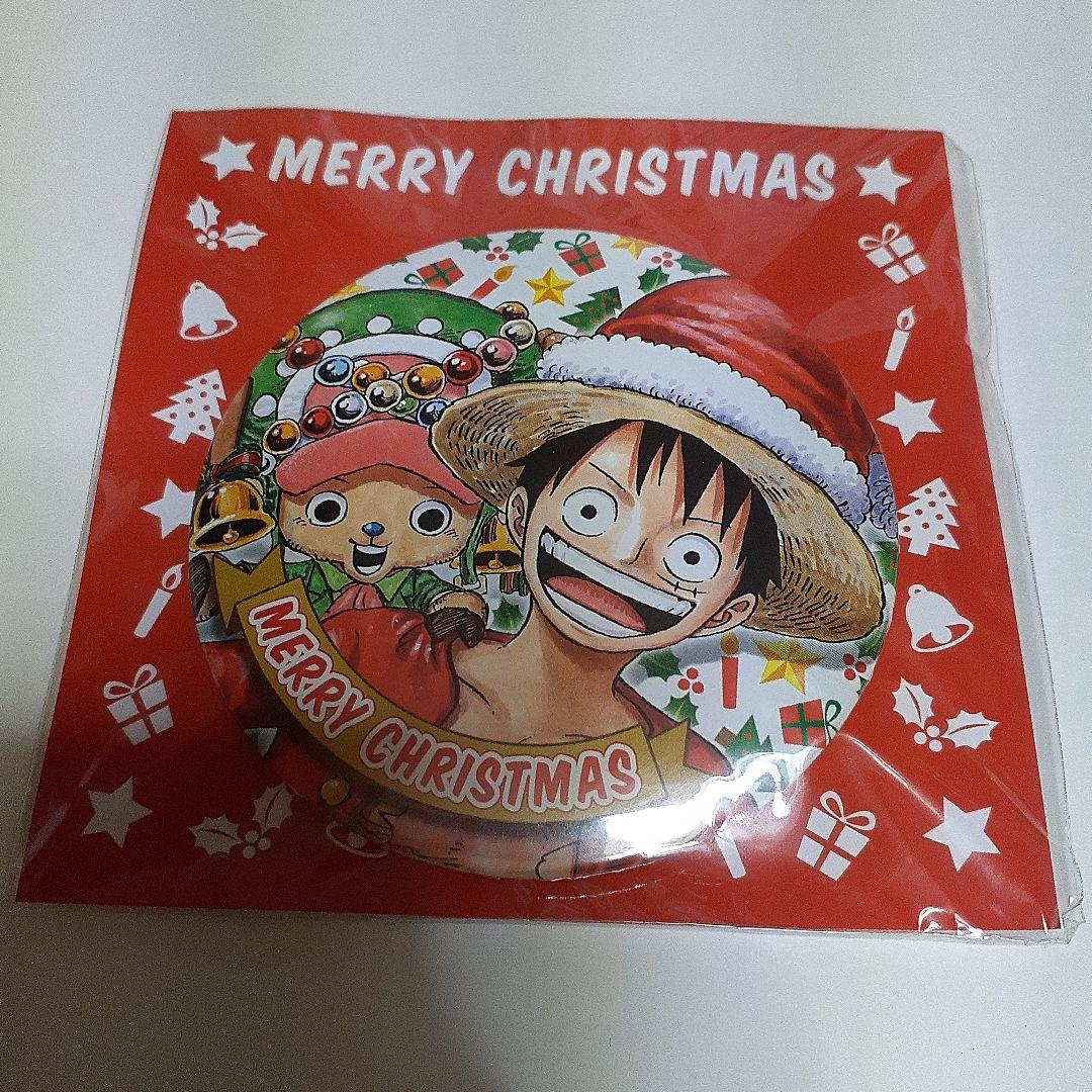 ワンピースONEPIECEクリスマス 缶バッジ 2018 ルフィ チョッパー