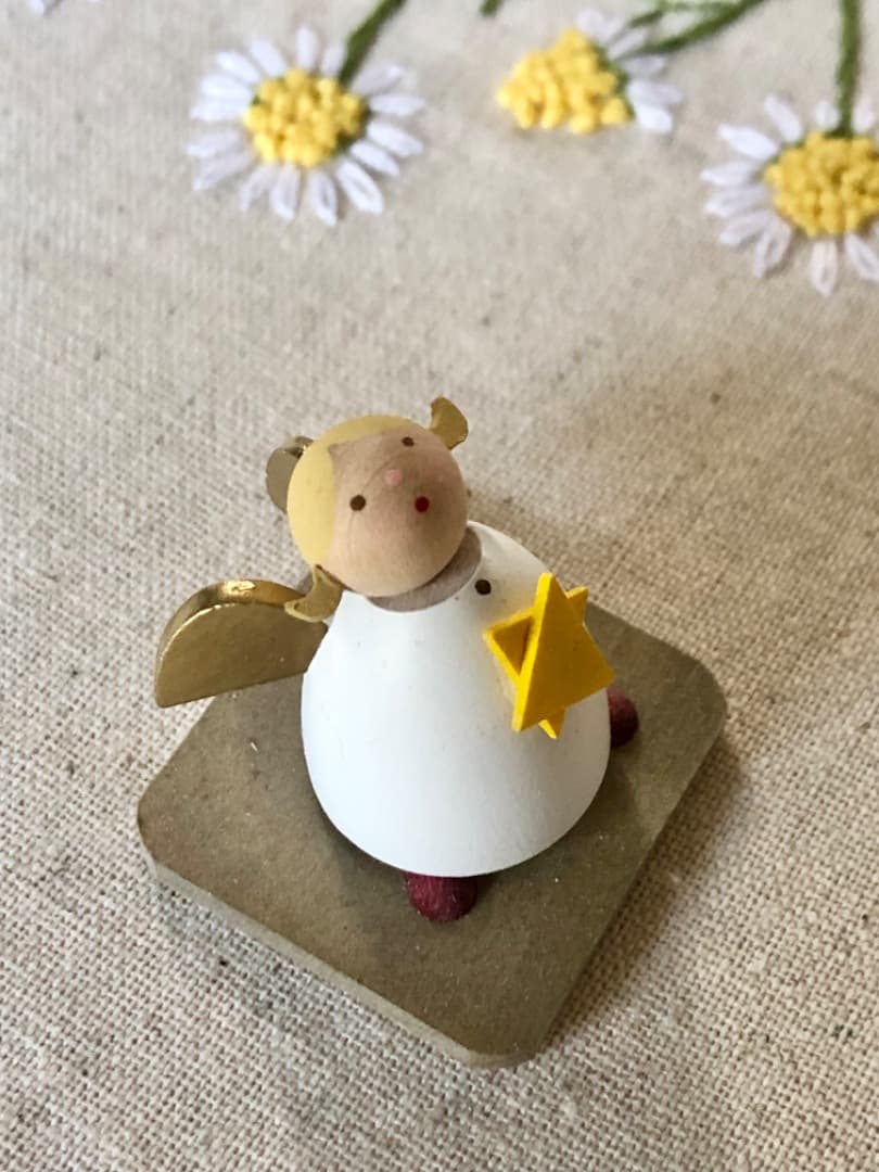 ドイツ　ギュンターライヒェル　旧天使　星を抱える子