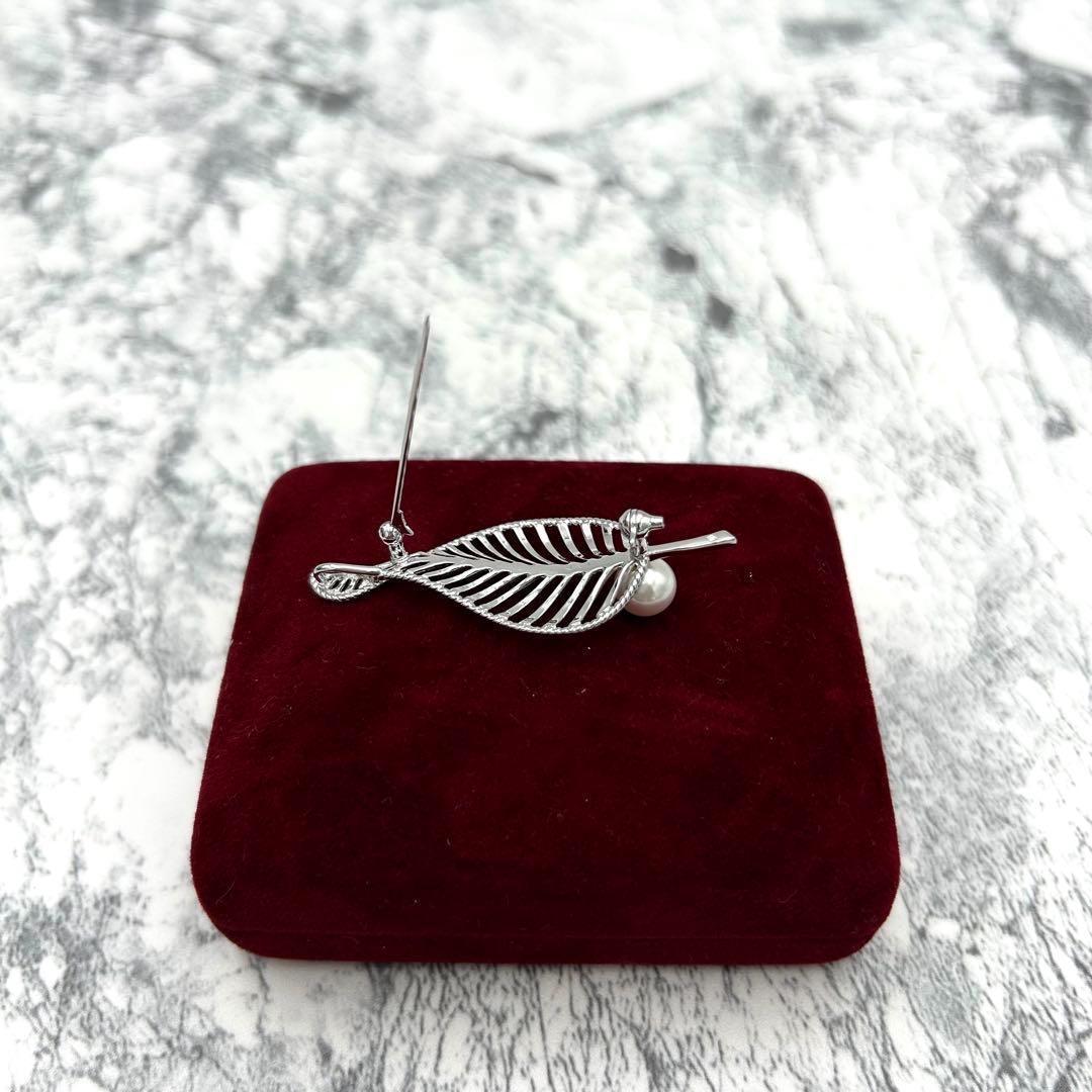 新品 未使用品✨ ミキモト ブローチ　本真珠　パール　大粒　7.3mm