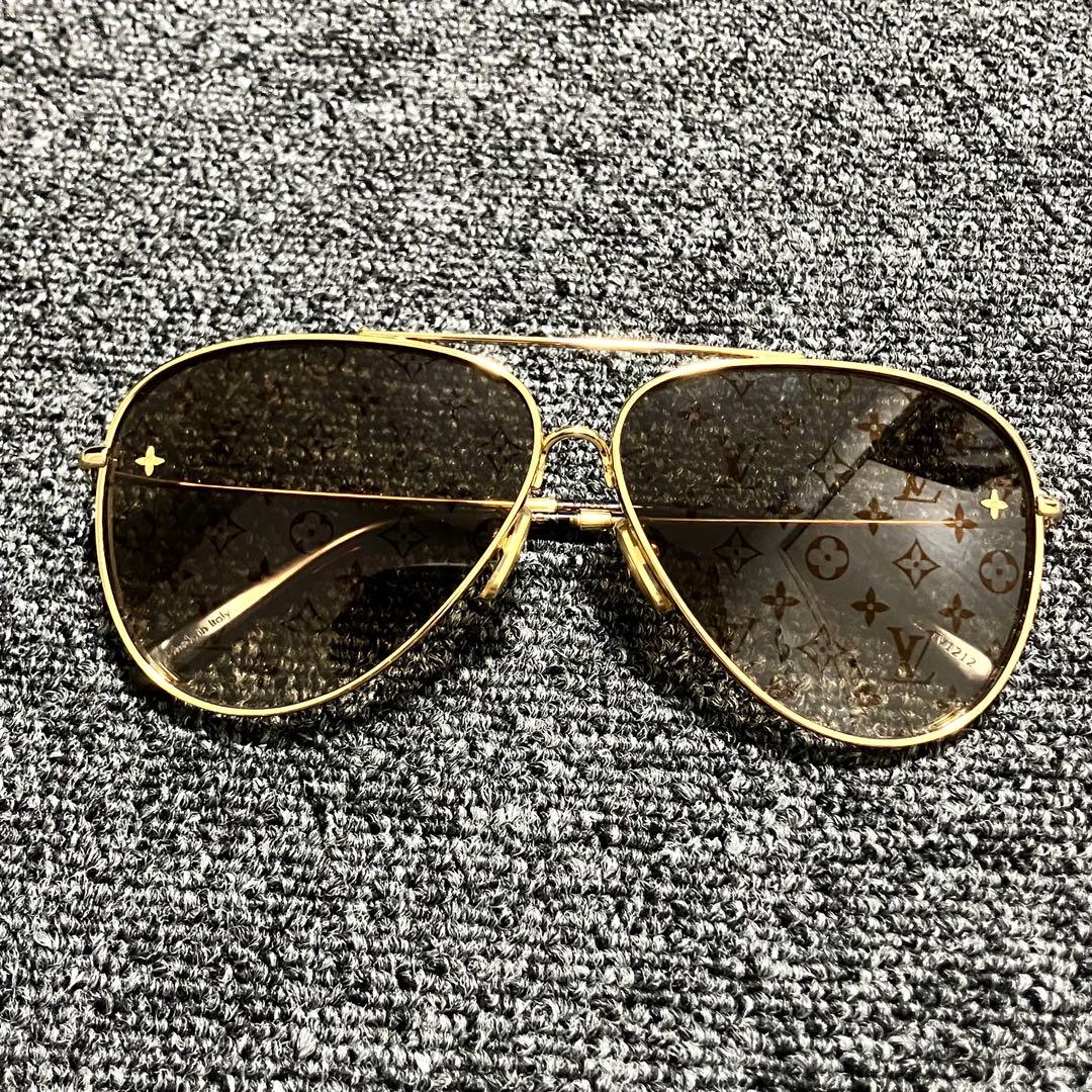新作完売モデル！ルイヴィトン［サングラス］LVパイロット ダブル