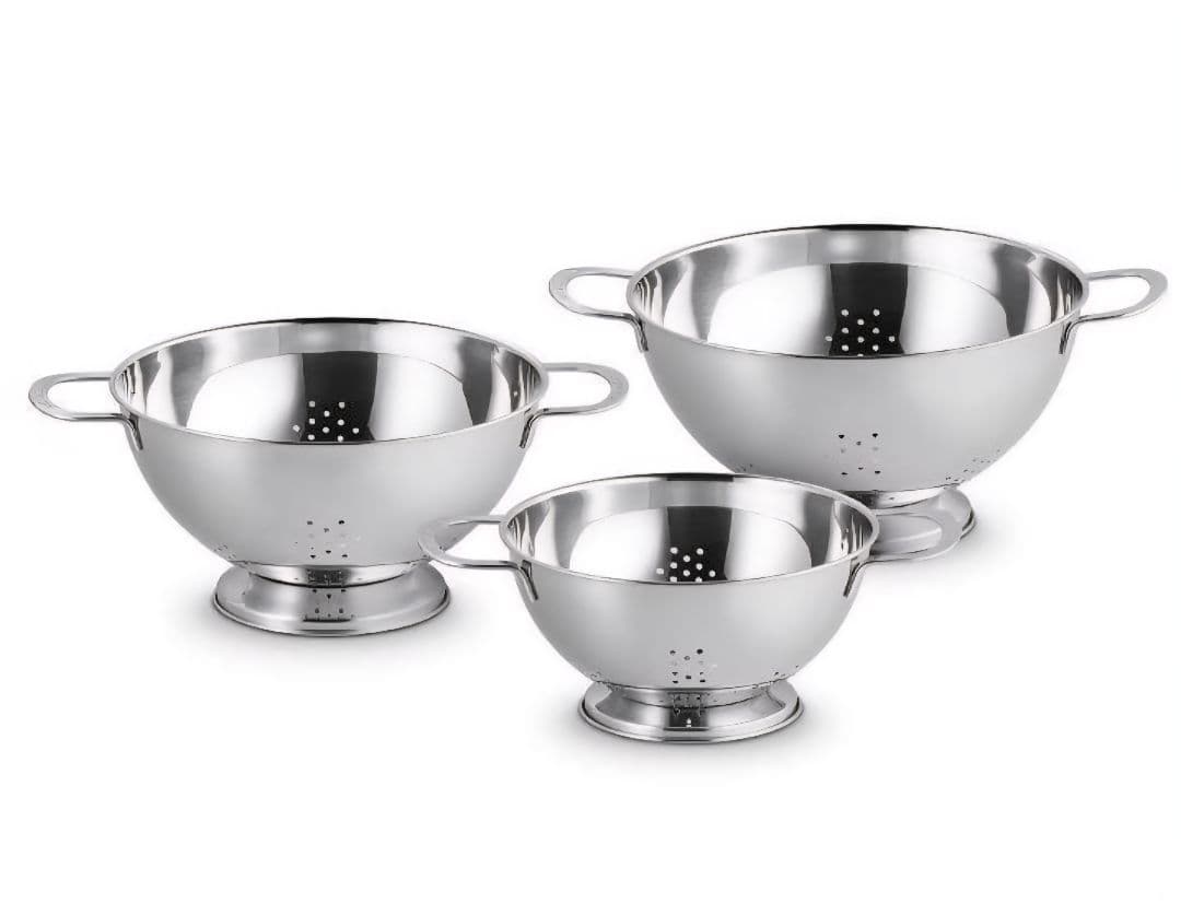 LE CREUSET ル・クルーゼ ステンレスコランダー (ざる) 3pcs - メルカリ