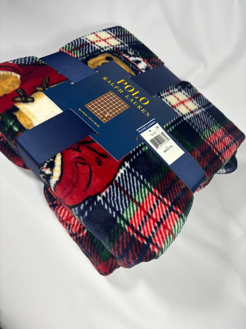 ポロ ラルフローレン ブランケット ポロベア - メルカリ