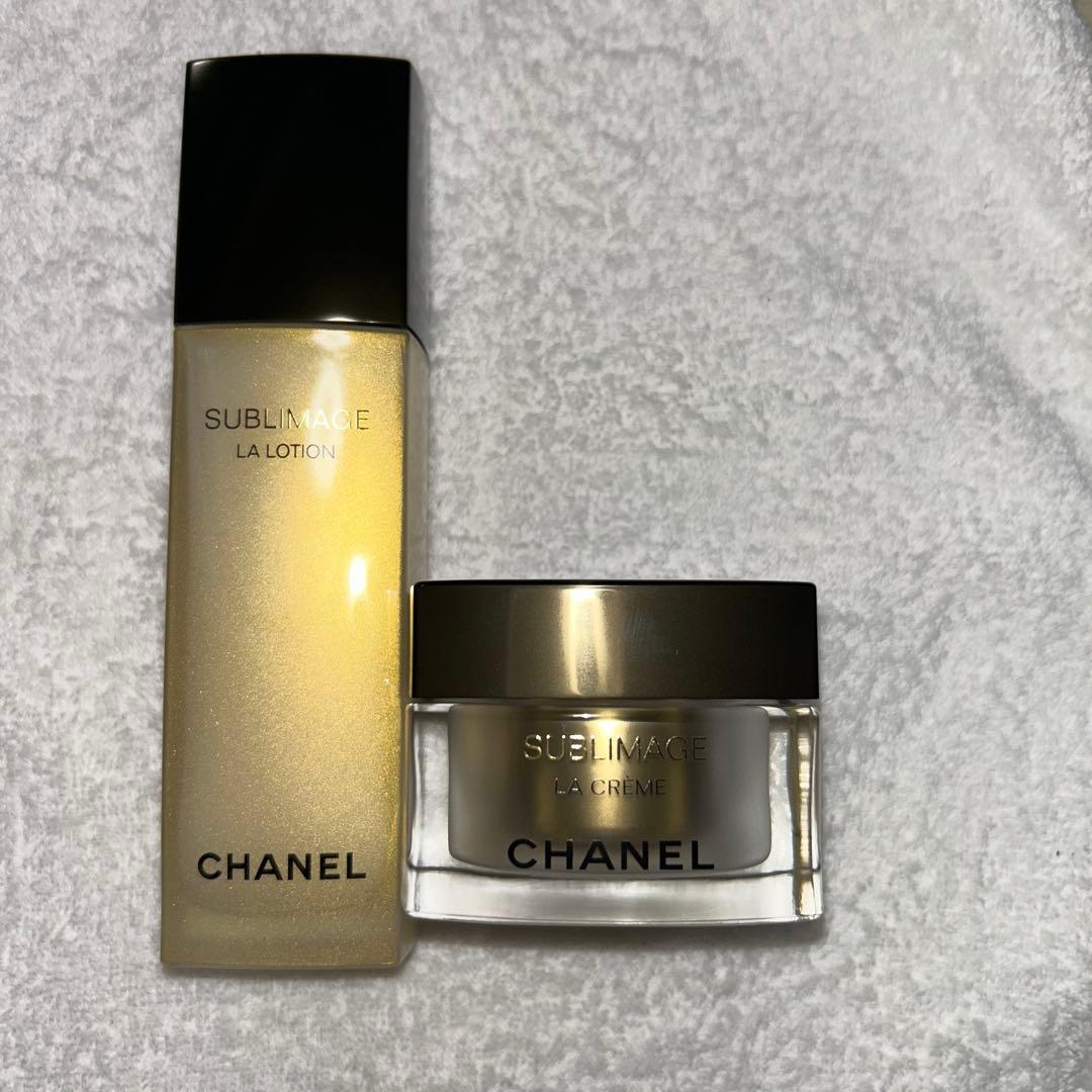 CHANEL サブリマージュ ラ ローション と ラ クレーム フィン セット