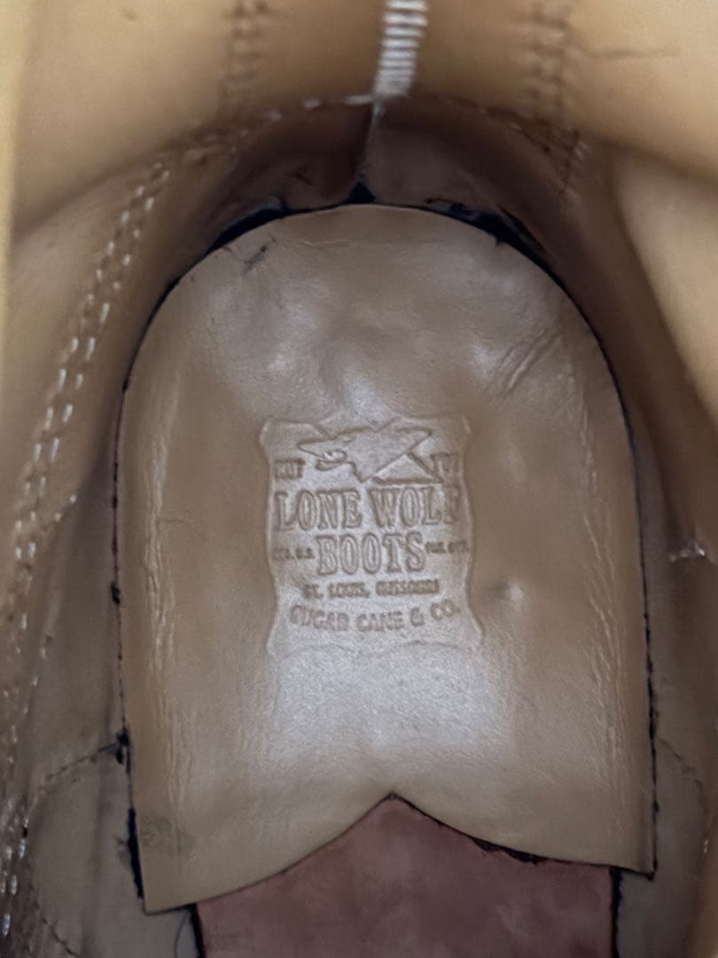 LONE WOLF BOOTS エンジニア ロンウルフ スエード 27.5cm