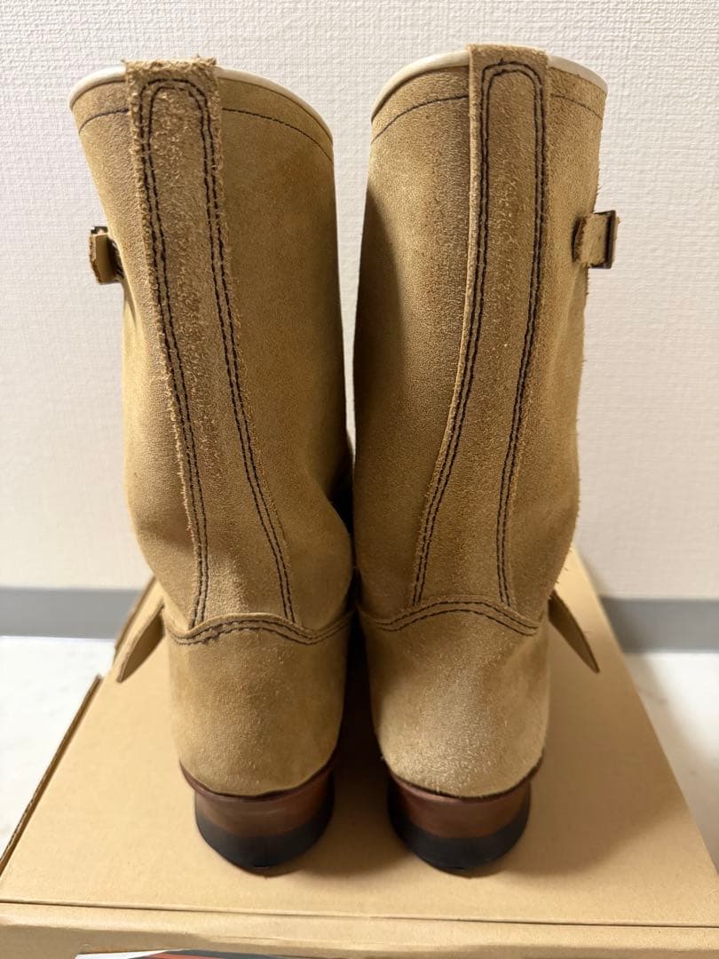 LONE WOLF BOOTS エンジニア ロンウルフ スエード 27.5cm