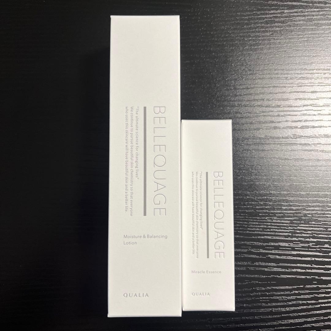 [新品未開封]BELLEQUAGE(ベルクアージュ) ベルクアージュ(BELLEQUAGE)ヒト幹細胞美容液・化粧水・クリーム