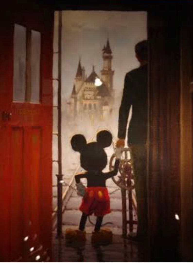 s*n様 【希少・真作】ミッキー＆ウォルト・ディズニー ディズニー公認