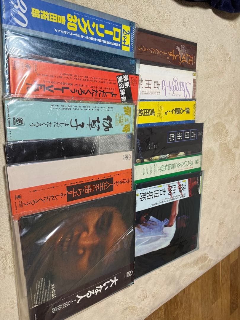 吉田拓郎レコードまとめ売り - メルカリ