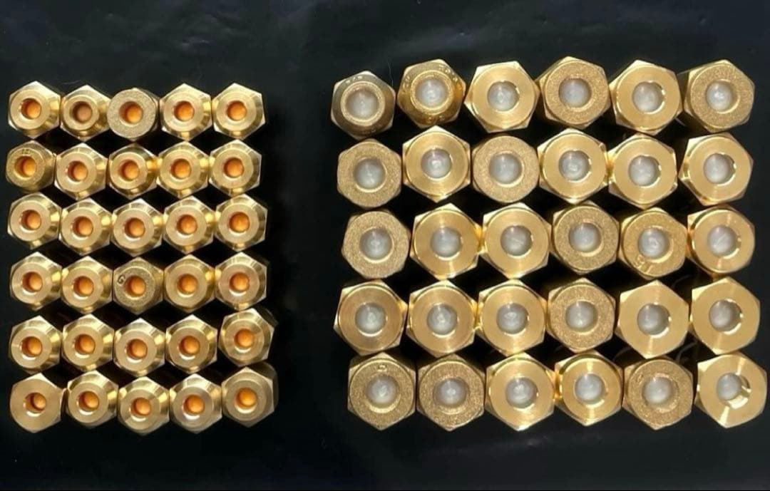 未使用品☆エアコン フレアナット2分3分各30セット（合計60個