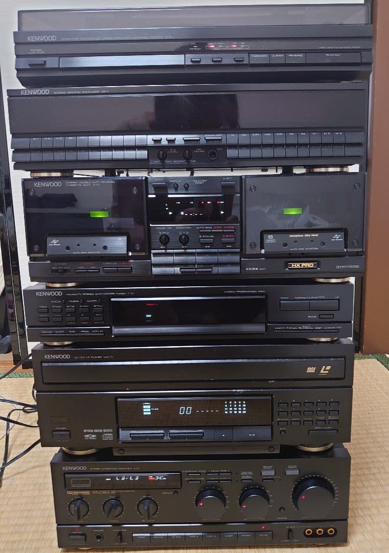 KENWOODステレオコンポ　 A-7J KENWOODステレオコンポ A-7J KENWOODステレオコンポ A-7J KENWOOD