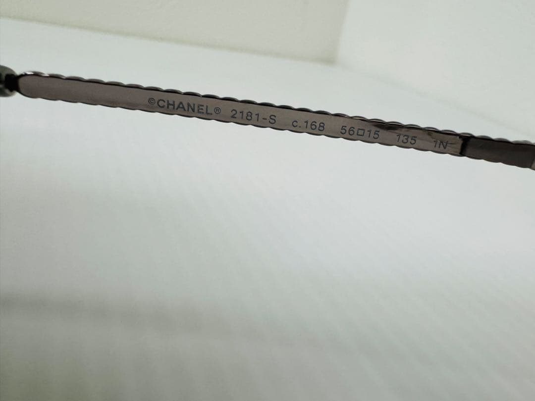 希少·新品未使用】CHANEL シャネル サングラス 2181-S イタリア製