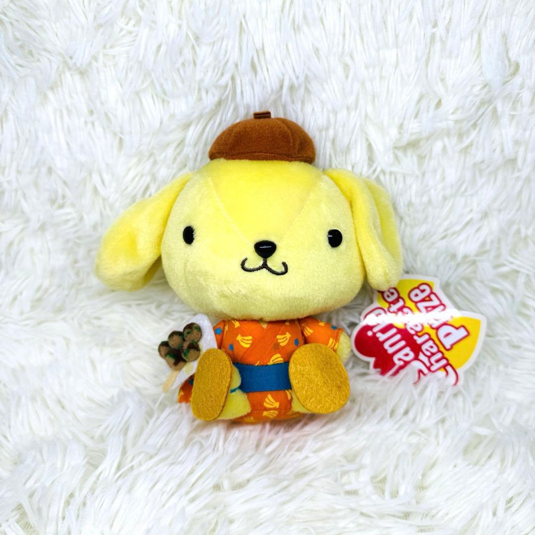 希少 美品 タグ有 ポムポムプリン たこ焼き 浴衣 ぬいぐるみ