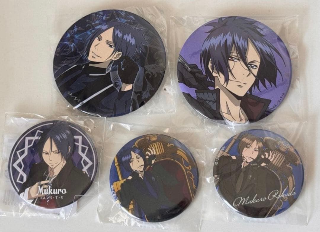 家庭教師ヒットマンREBORN 六道骸 くじメイト　缶バッジ 家庭教師ヒットマンREBORN 六道骸 くじメイト 缶バッジ - メルカリ