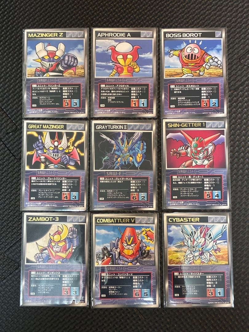 スーパーロボット大戦スクランブルギャザー❗️バラ144枚❗️初版‼️ スーパーロボット大戦スクランブルギャザー❗️バラ144枚❗️初版