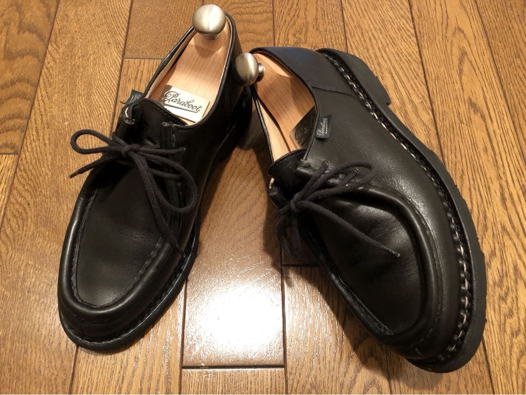 Paraboot ミカエル サイズ4H Noir 黒 パラブーツ MICHAEL - メルカリ