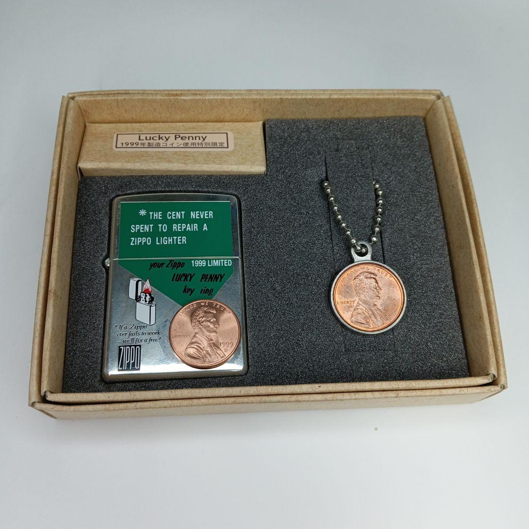 ジッポ Lucky Penny ラッキーペニー 1999年製造コイン使用特別限定