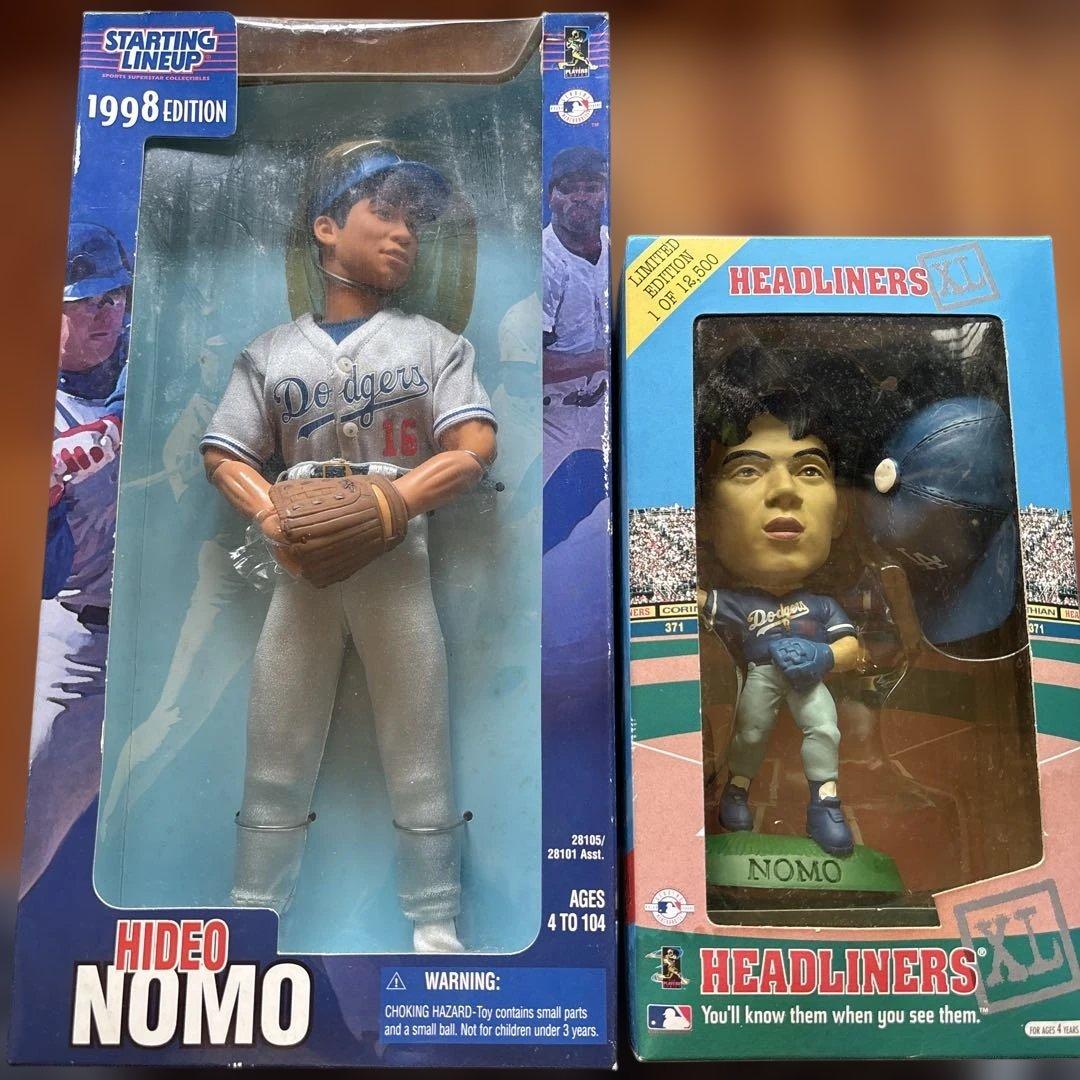 野茂フィギュア　HEAD LINERS ヘッドライナーズ 2026年最新】野茂英雄 フィギアの人気アイテム - メルカリ