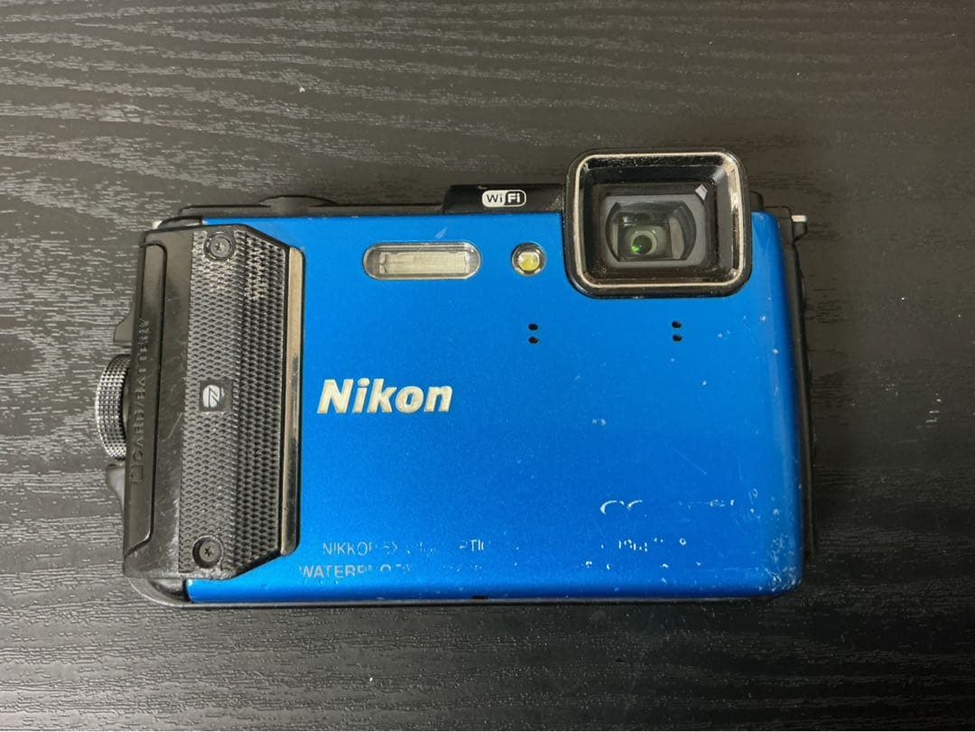 ジャンク品・本体のみ】Nikon COOLPIX AW130 ブルー防水カメラ - メルカリ