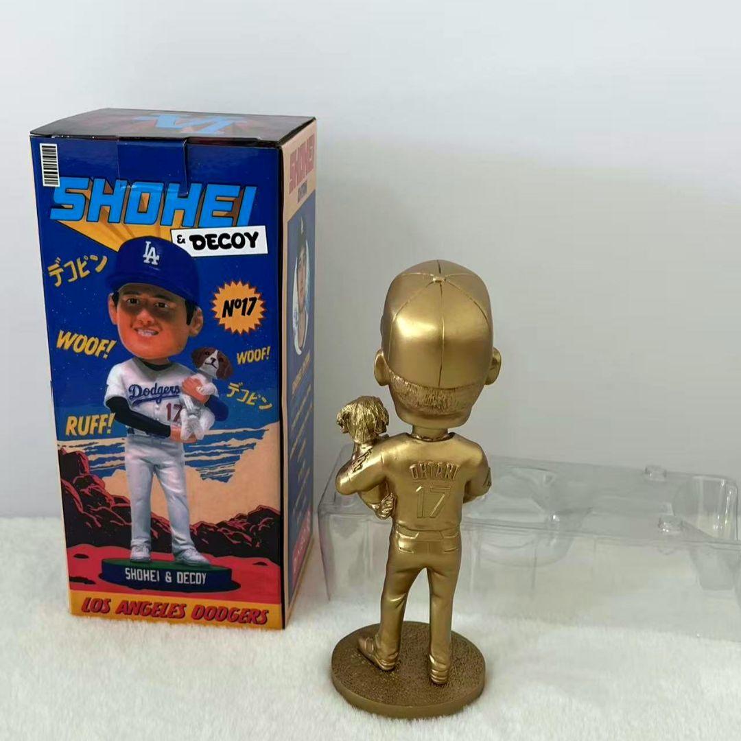 金色 大谷翔平 デコピン バブルヘッド 来場者限定 スタジアム配布