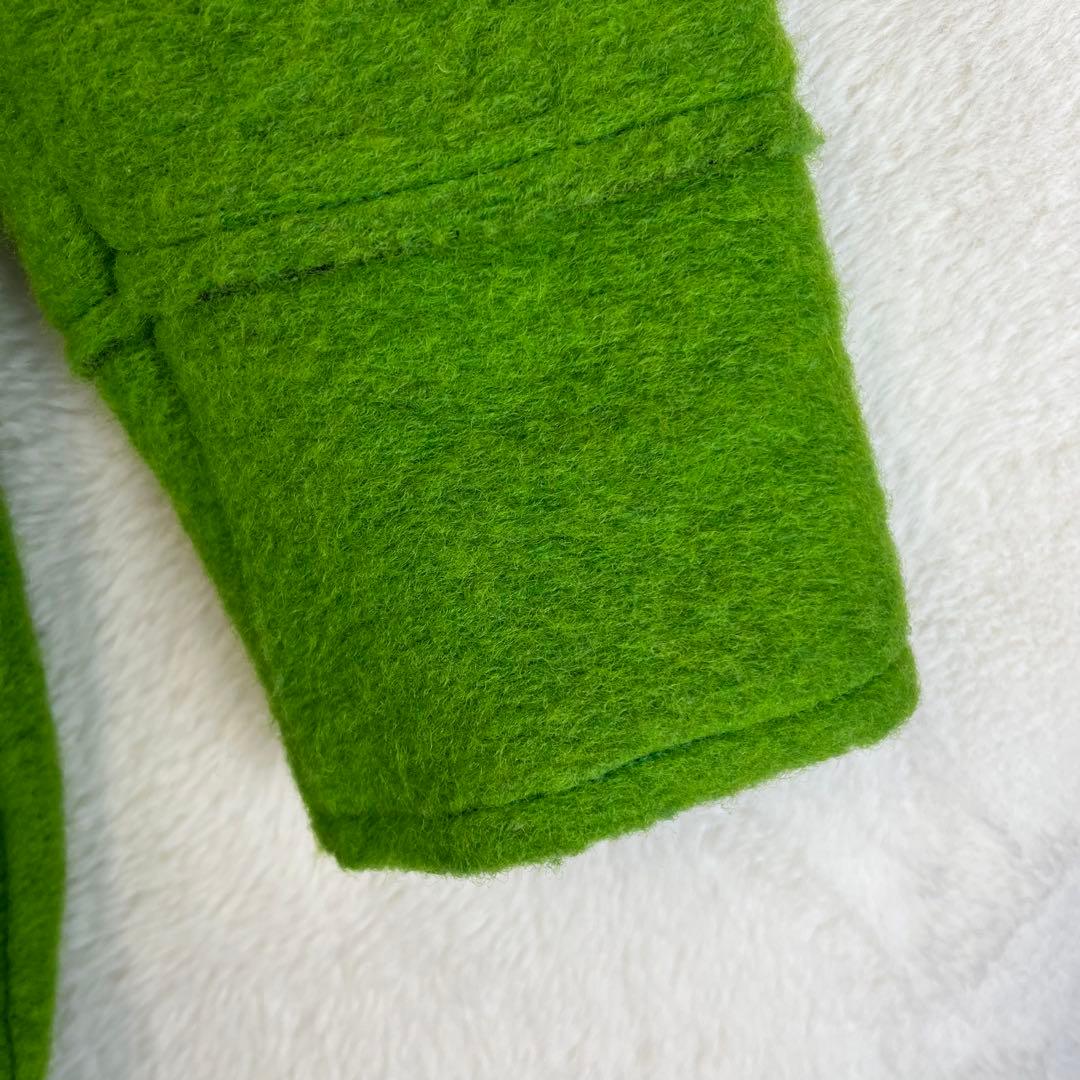 ふさえ様 イタリア製 Sliver knit coat 圧縮ウールコート - メルカリ