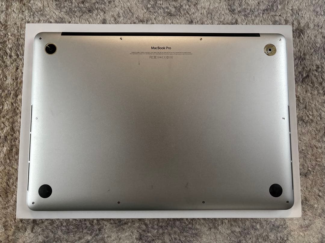 ジャンク品】 MacBook Pro 15.4インチ 2012 A1398