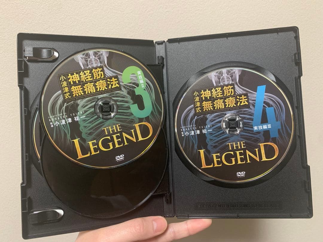 小波津式THE LEGEND 無痛療法 DVD