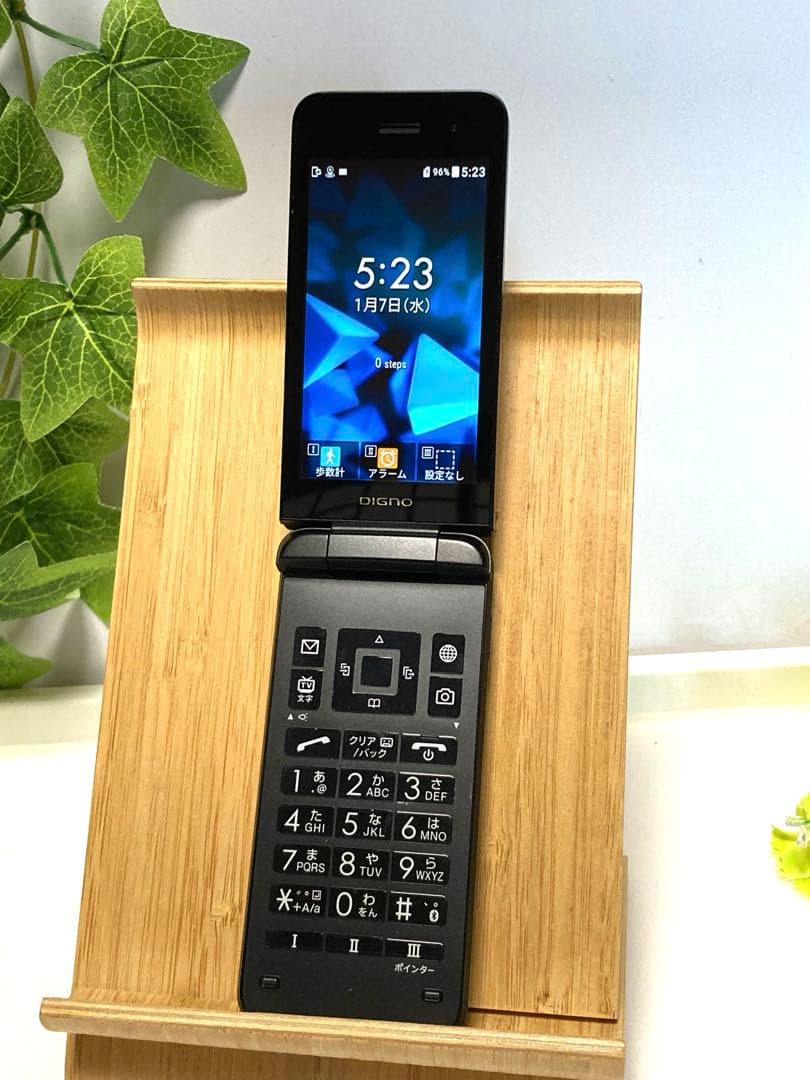 京セラ 902KC DIGNO ケータイ3 ブラック SIMフリー⭐️ DIGNO 使用少 美品☆ ケータイ 3 京セラ 902KC 【ブラック