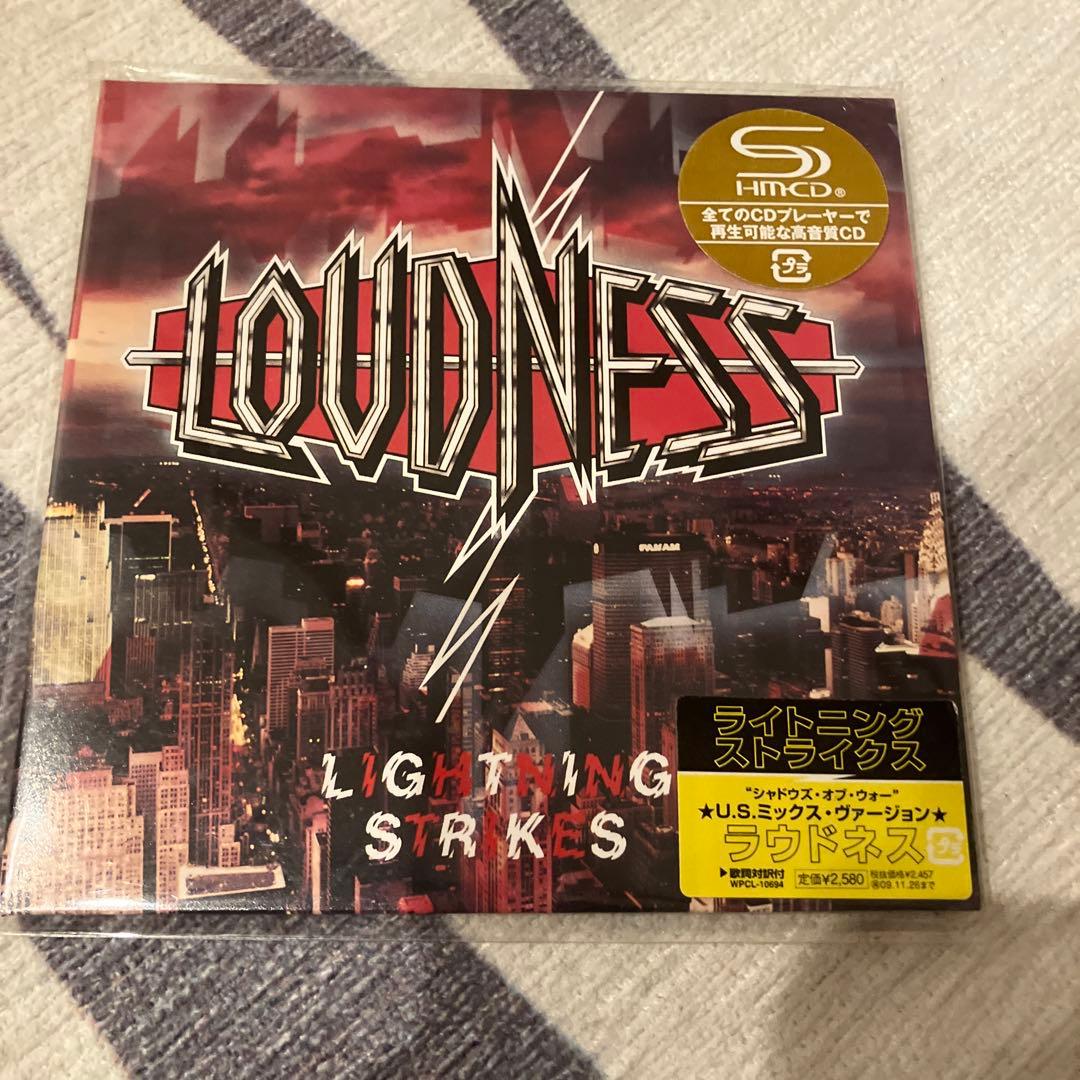 LOUDNESS CD・ボーナストラック付き紙ジャケ、その他リマスタリング仕様