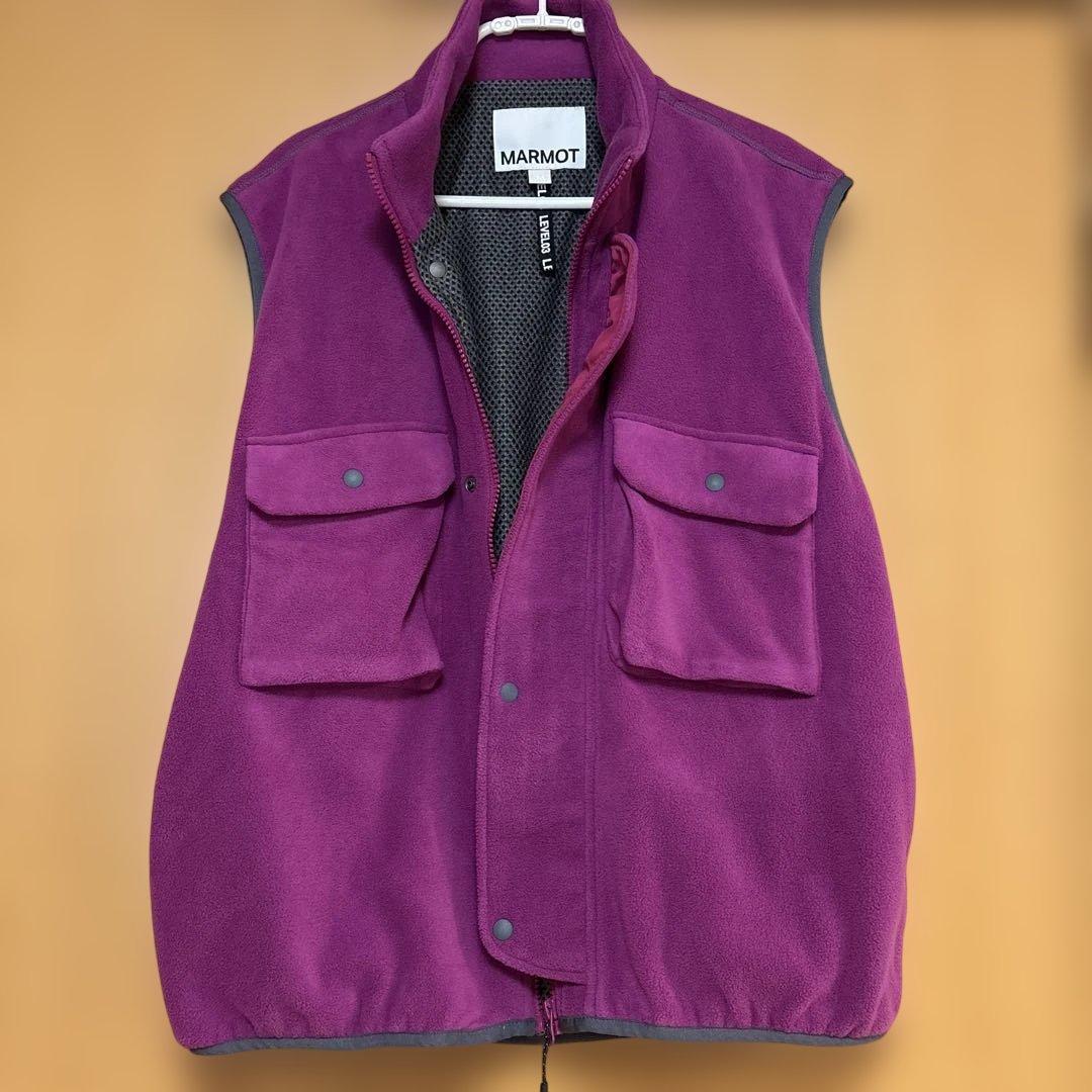 MARMOT POLARTEC フリースベスト　ユニセックス MARMOT POLARTEC フリースベスト ユニセックス