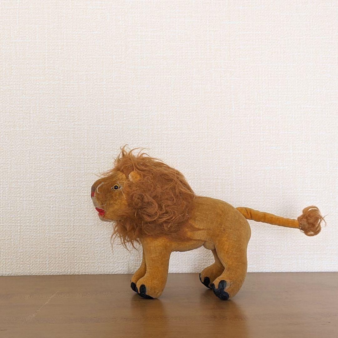 東京動物園協会 ぬいぐるみ ライオン おがくず人形 上野動物園 多摩