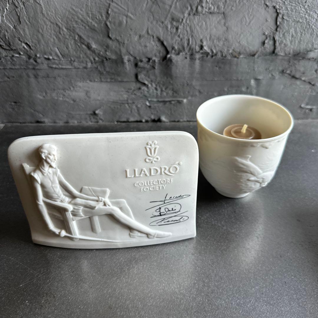 リヤドロドンキホーテ サインプレート イルカキャンドルホルダーセット