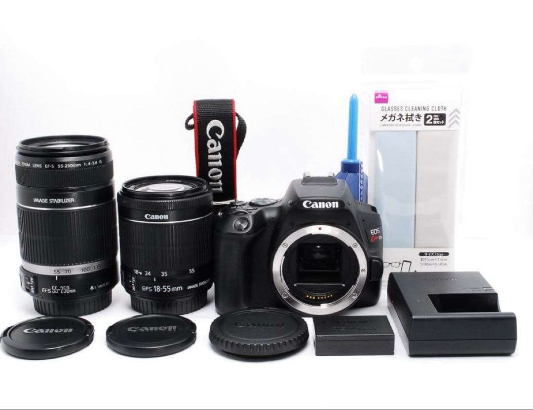 ダブルレンズセット❤️Canon kiss X10❤️Wi-Fi搭載✨一眼レフ - メルカリ