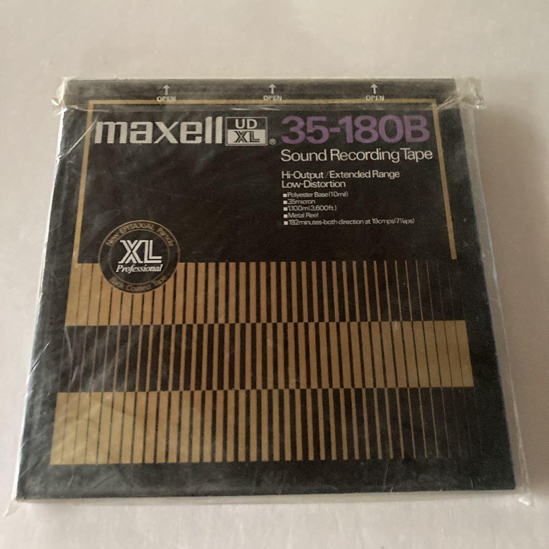 その他 maxell XL 35-180B Maxell UD-XL 35-180B Reel To Reel Blank Tape - New Old Stock