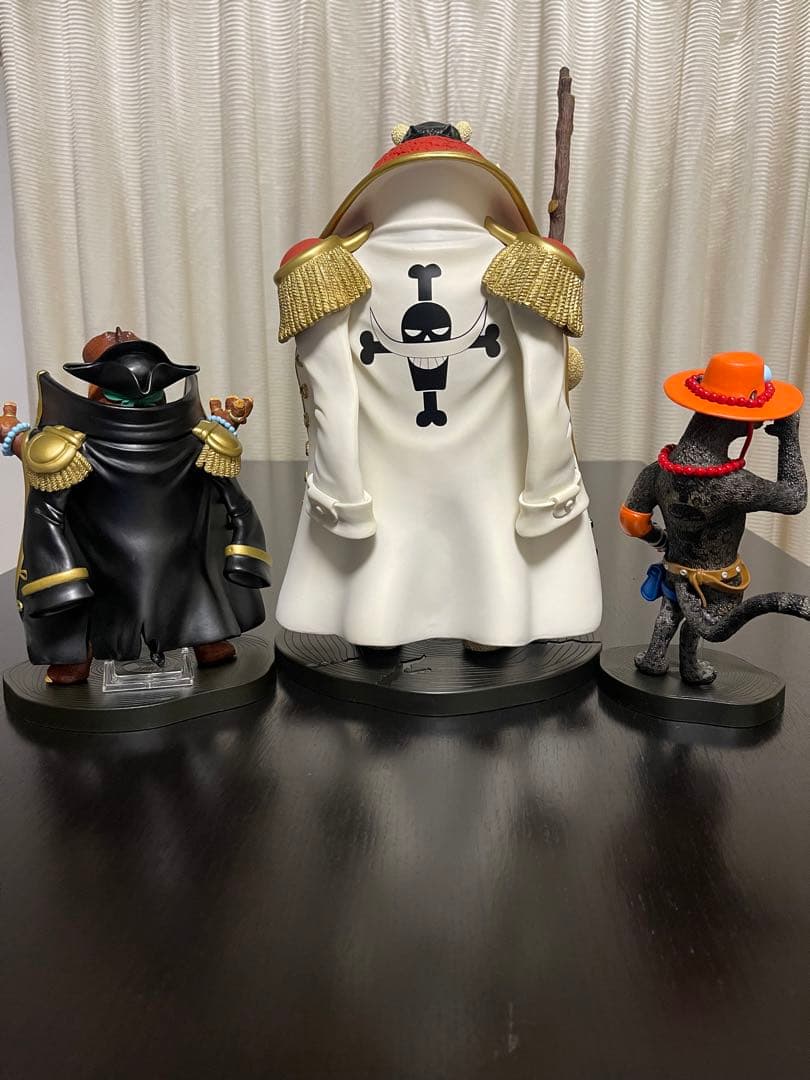 ワンピースフィギュアーツZERO 白ひげ 黒ひげ エース朝隈俊男 - メルカリ