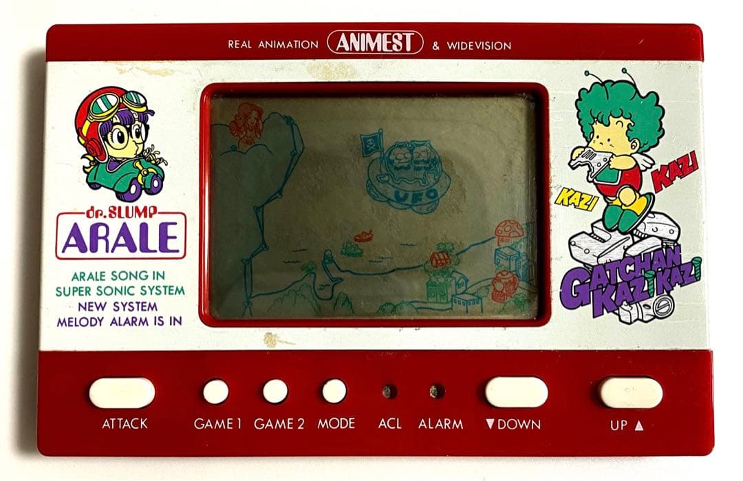 Dr.スランプ アラレちゃん ゲームウォッチ ガッちゃん！カジカジ
