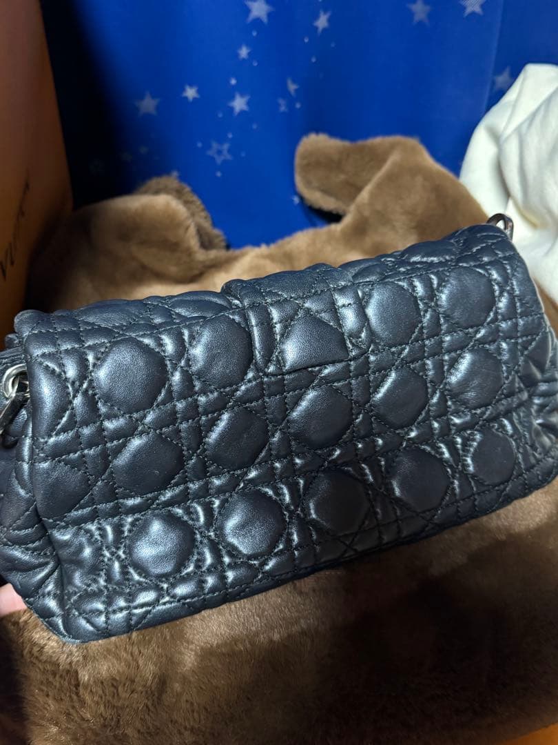 レディディオール ワンショルダー ニューロック カナージュ ラムレザー