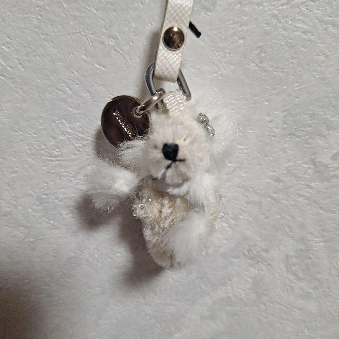 PRADA。ベアーストラップ 楽天市場】PRADA プラダキーリング＆フックホルダーテディーベアー