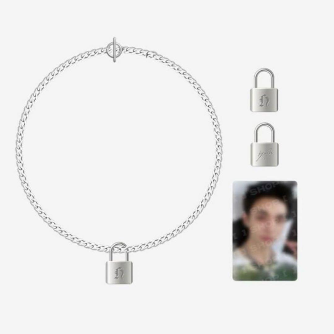 stray kids スキズ ヒョンジン メンプロ ネックレス 南京錠 - メルカリ