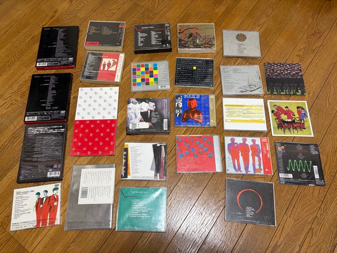 YMO DVD CD まとめ売り ばら売りはしません レア？