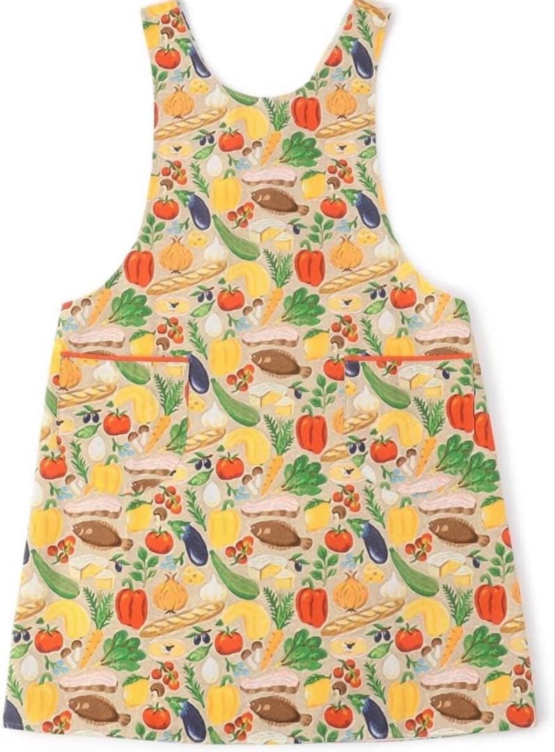 【新品】お値下げ◎FEILER グランマルシェ エプロン フェイラーエプロングランマルシェフェイラー野菜柄エプロンフルーツ柄