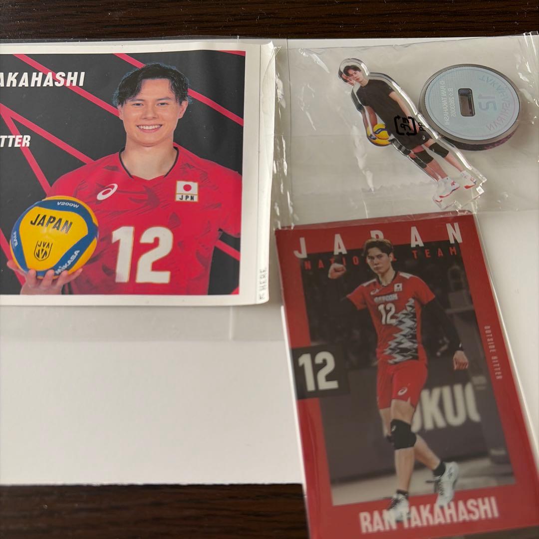 高橋藍 グッズセット 12番 日本 - メルカリ